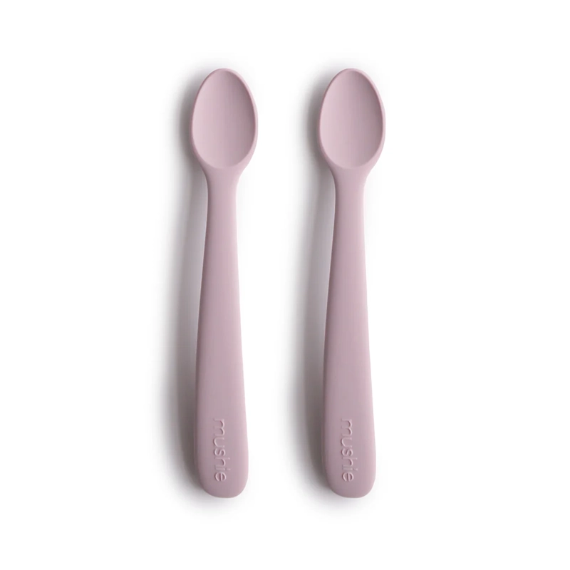 Set dy lugë silikoni Mushie - Figura 2