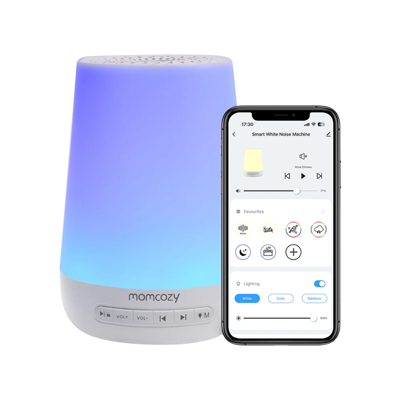 Pajisje inteligjente me tinguj qetesues & drita LED