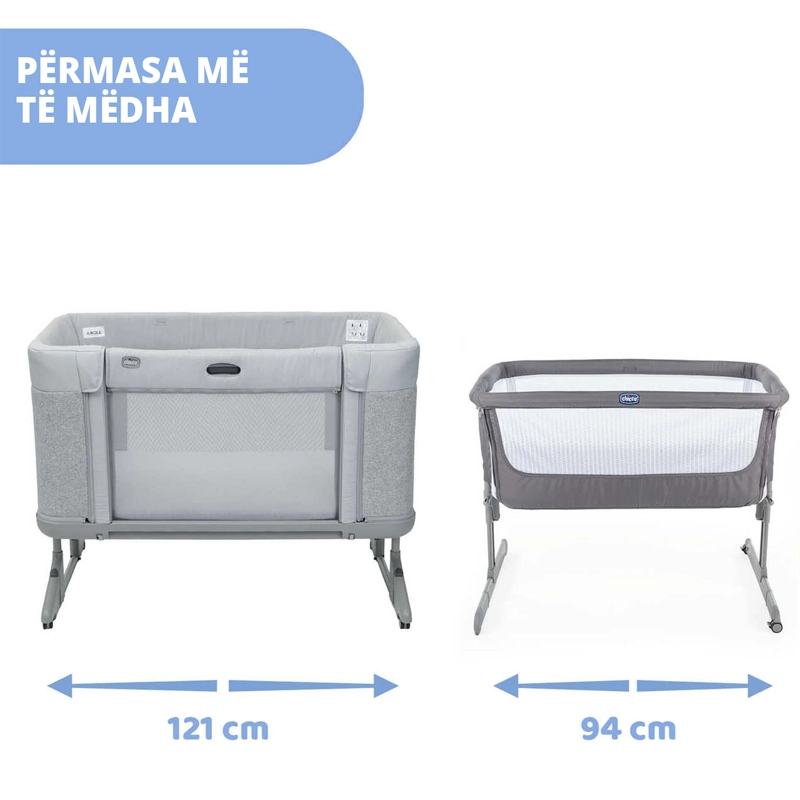 Krevat per bashke-fjetje Chicco Next2Me Forever - Figura 6