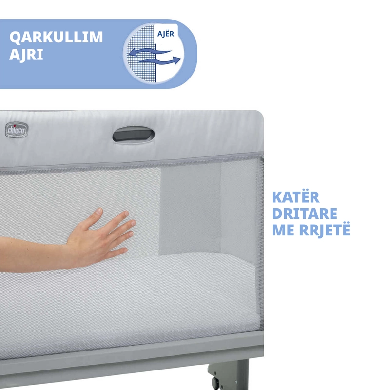 Krevat per bashke-fjetje Chicco Next2Me Forever - Figura 5