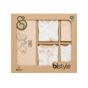 Set materniteti per bebe – 10 pjese material pambuku organik