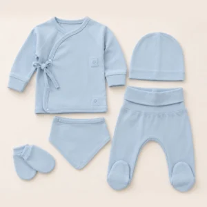 Set materniteti per bebe – 5 pjese, material pambuk