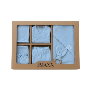 Set materniteti per bebe – 10 pjese, material Lino