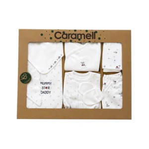 Set materniteti per bebe – 10 pjese, material pambuku 