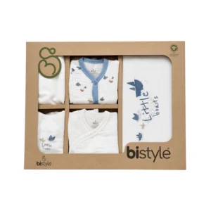 Set materniteti per bebe – 10 pjese, material Lino