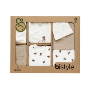 Set materniteti per bebe – 10 pjese, material pambuku