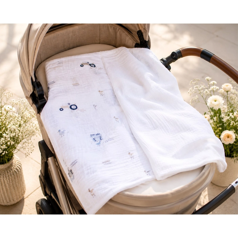Bistyle Set Napash Muslin 2 Copë - Figura 3