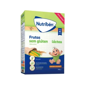 Nutriben Fruta & Qumësht pa Gluten 4m+