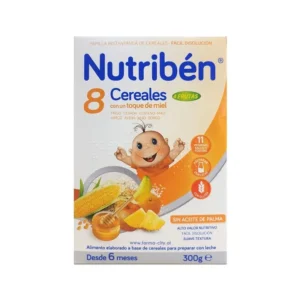 Nutriben 8 Drithëra me Mjaltë dhe 4 Fruta për bebe 6m+