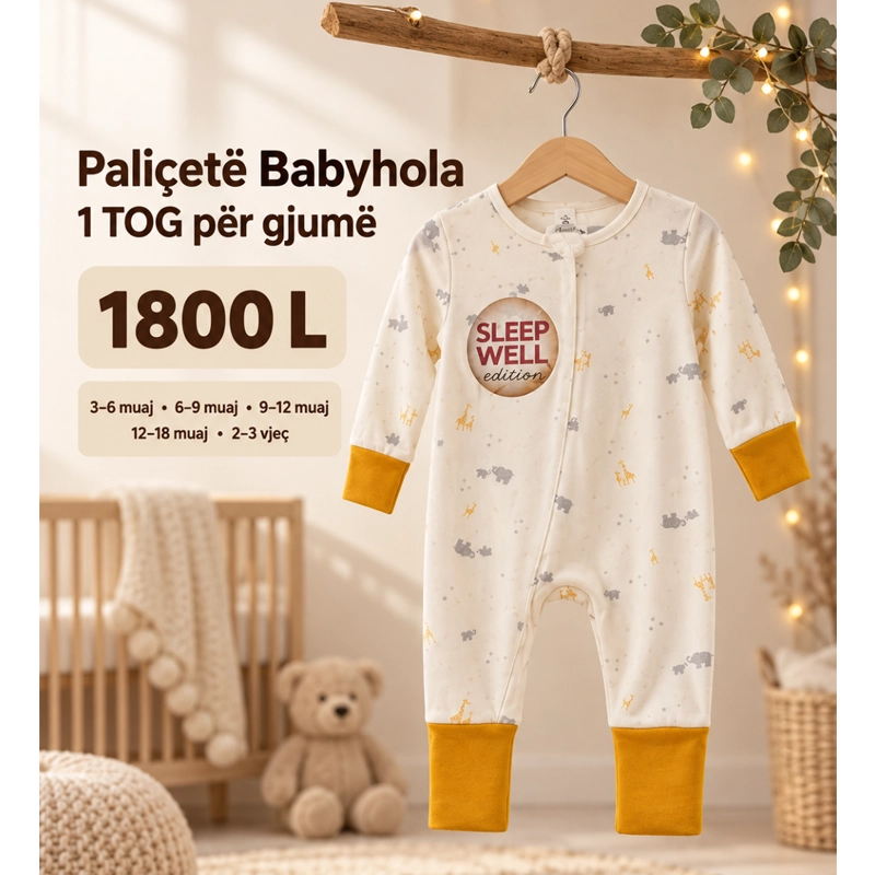 Paliçetë Babyhola 1 TOG për gjumë