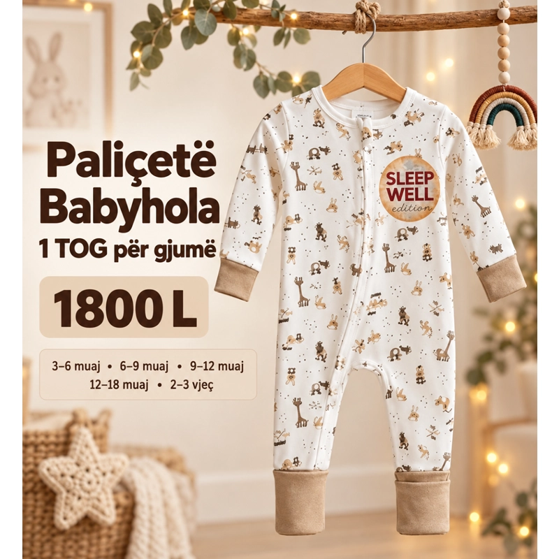 Paliçetë Babyhola 1 TOG për gjumë