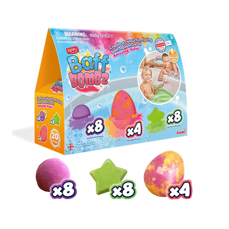 Zimpli Baff Bombz Mega 20 Pack
