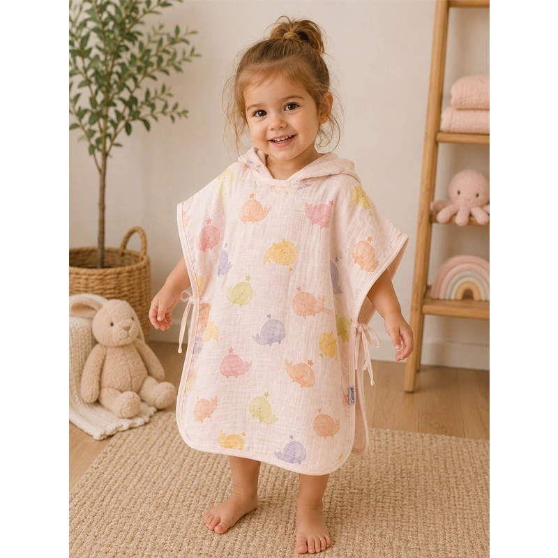 Ponço Muslin për Bebe – Modeli Balena