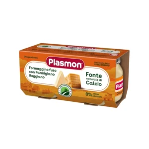 Plasmon djathë i shkrirë me Parmigiano Reggiano për bebe 4m+ dy kavanoza nga 80 g