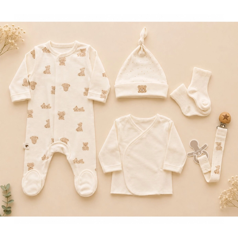 Set materniteti për bebe prematur – 5 pjesë - Figura 2