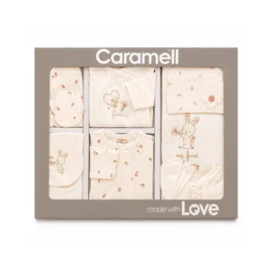 Set materniteti Caramell prej pambuku organik