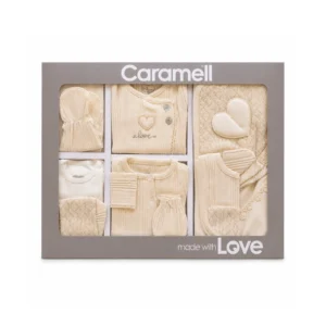 Set materniteti Caramell prej pambuku organik