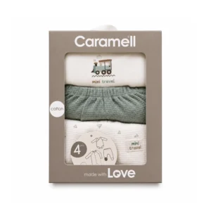 Caramell – Set Materniteti për të Porsalindur 4 Pjesë