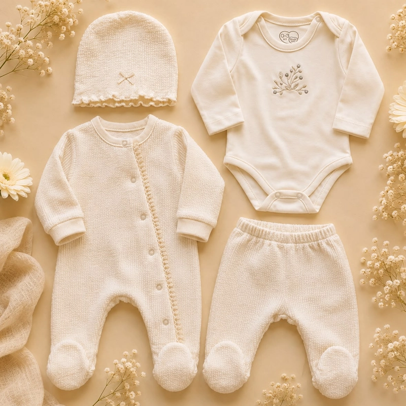 Set Materniteti me 4 Pjesë Caramell - Figura 2