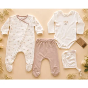Set Materniteti me 4 Pjesë Caramell