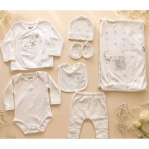 Set Materniteti me 7 Pjesë Caramell për Bebe