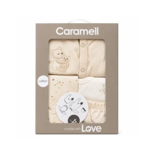Set Materniteti me 4 Pjesë Caramell
