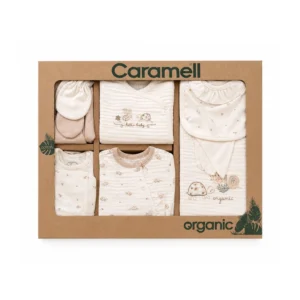 Set Materniteti Caramell Organic – 10 Pjesë