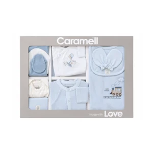 Set Materniteti Caramell prej Pambuku – 10 Pjesë
