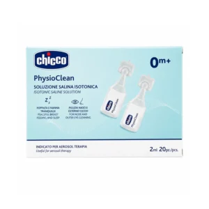 Ujë fiziologjik steril Chicco Physioclean 20 flakonë nga 2 ml